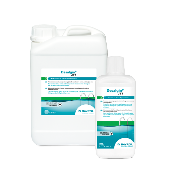 Bayrol Desalgine Jet algae prevention bottles